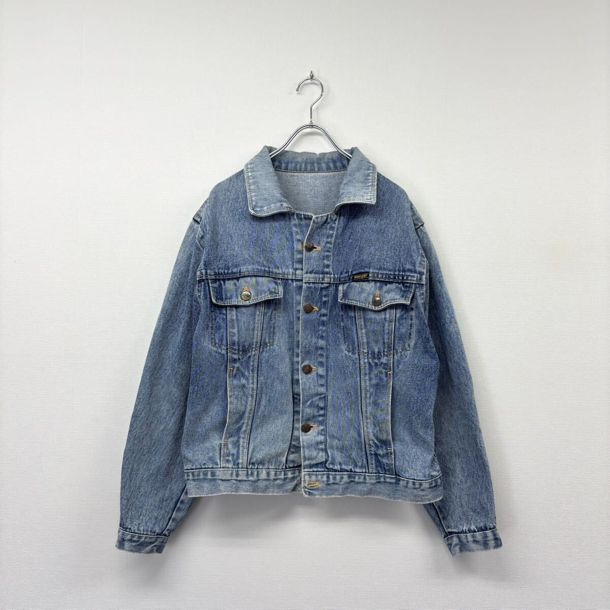 90s wrangler ラングラー ジップアップ デニムジャケット トラッカー 70s ~ 90s Vintage Wrangler ヴィンテージ ラングラー トラッカー