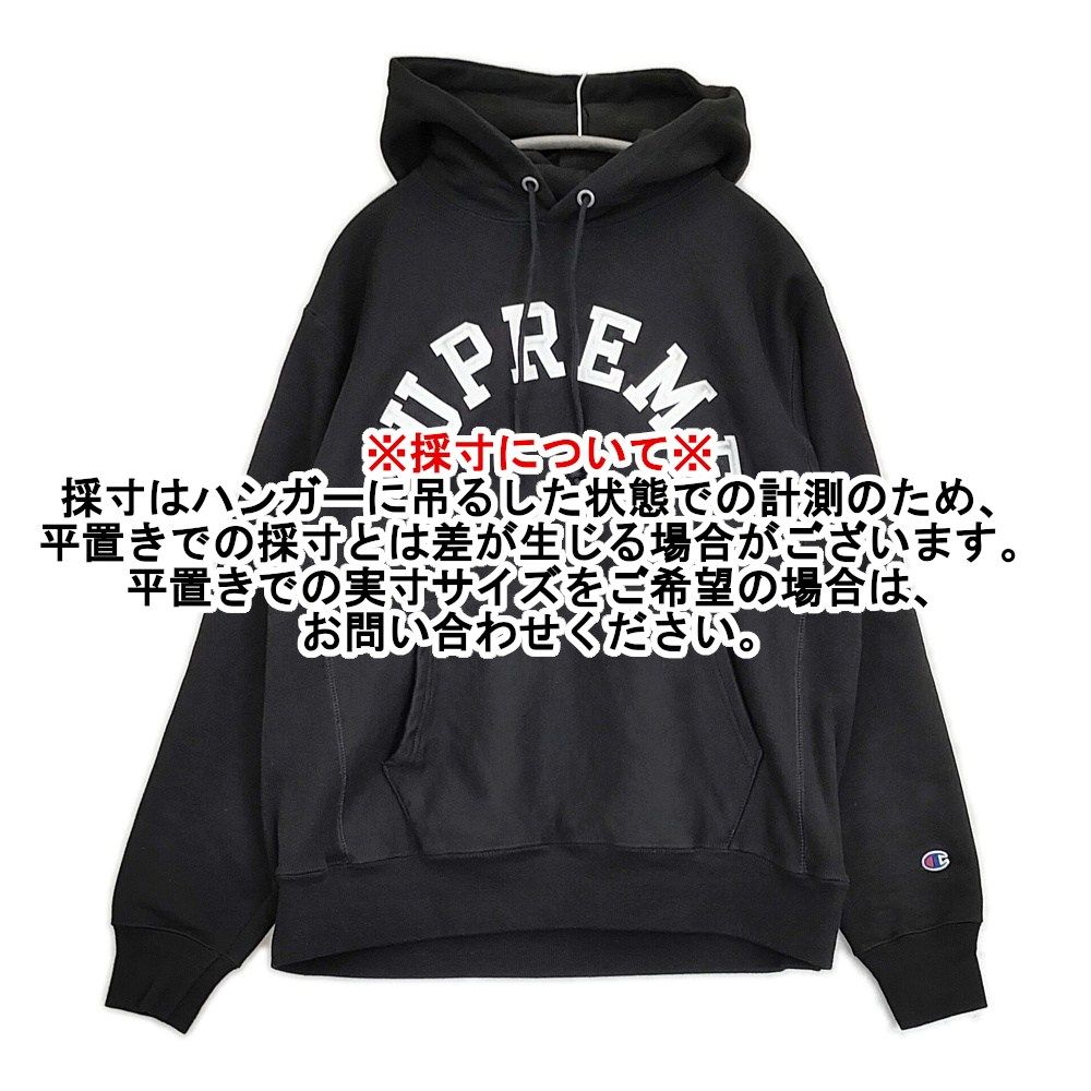 Supreme Champion Hooded Sweatshirt サイズM アーチロゴ プルオーバー