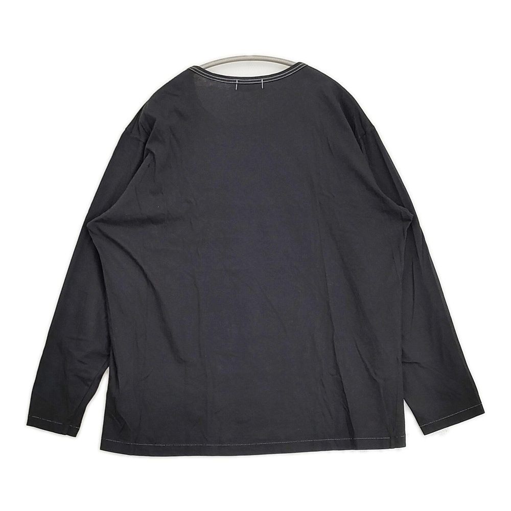 Yohji Yamamoto POUR HOMME HH-T03-077 サイズ3 ステッチ 長袖Tシャツ