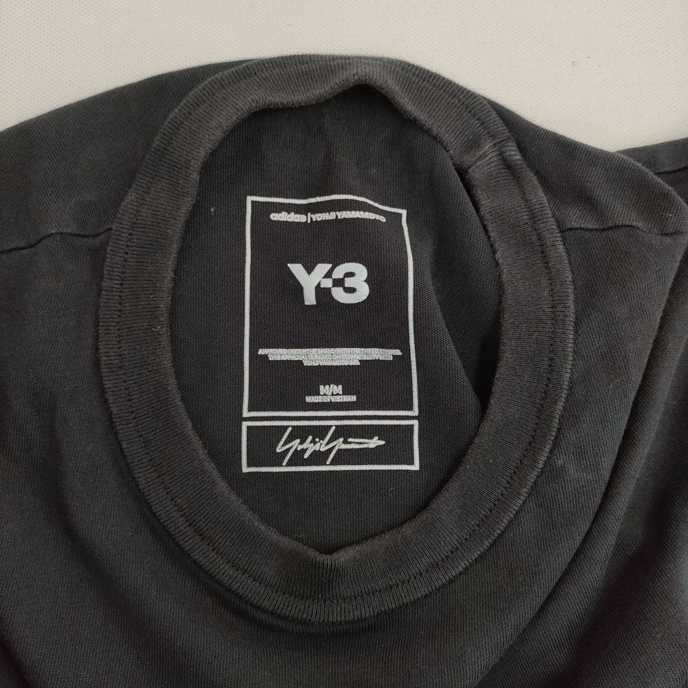 Y-3 adidas yohji yamamoto エンブロイダリーTシャツ サイズM 半袖T