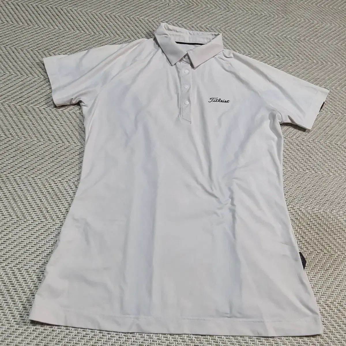 Titleist(タイトリスト) レディース ゴルフ 半袖 カラーTシャツ 白