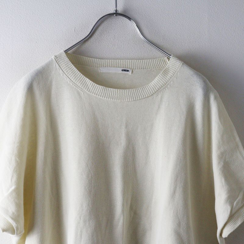エヴァムエヴァ evam eva dry cotton short sleeve ドライ コットン