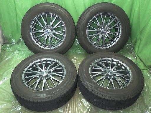 【中古】235/65R17 RAV4 RAV4 17インチ ダンロップ ウインターマックスSJ8