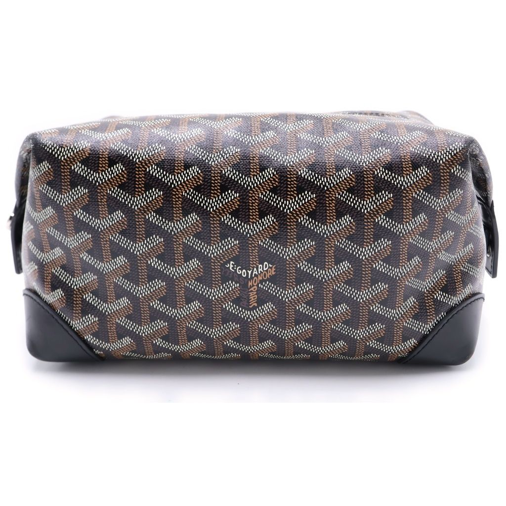 GOYARD (ゴヤール) BOWLING25 ボーリング25 PVCセカンドバック ポーチ ブラック