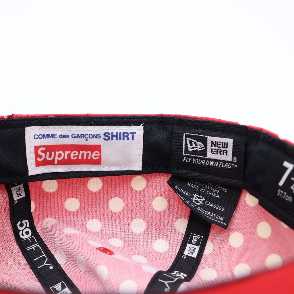 SUPREME (シュプリーム) 14SS × COMME des GARCON SHIRT× New Era