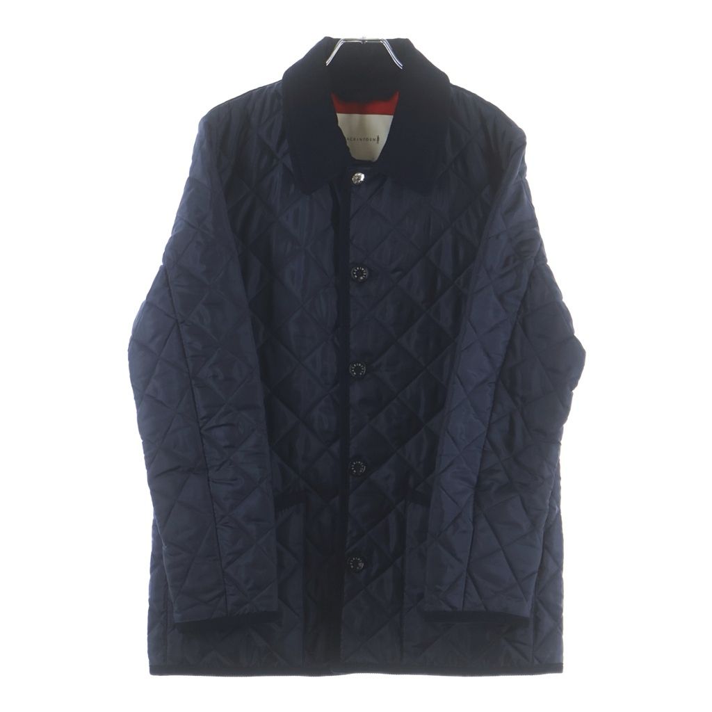 MACKINTOSH (マッキントッシュ) WAVERLY ウェーバリー キルティング ボタンジャケット ネイビー GQ-1005