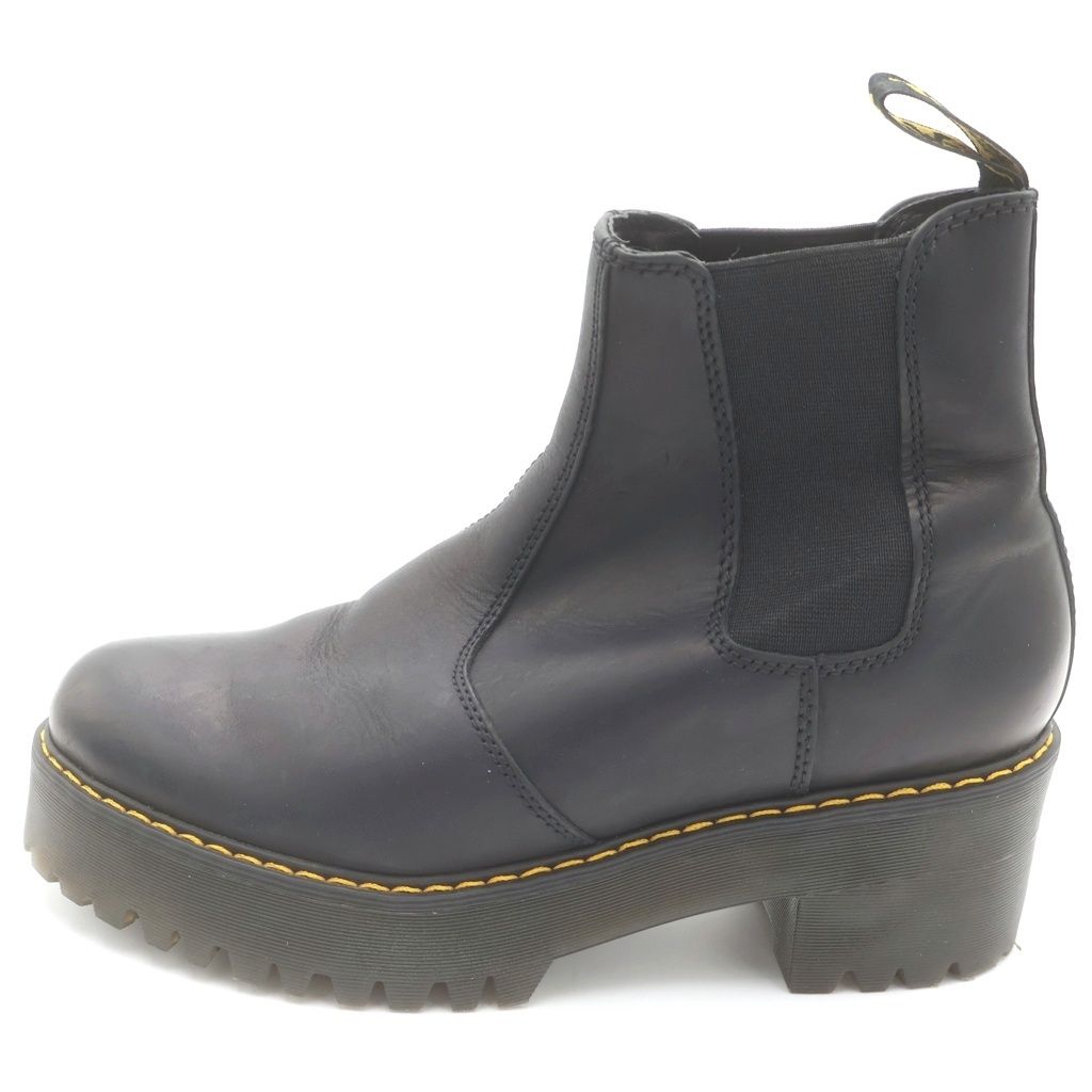 Dr.Martens (ドクターマーチン) ROMETTY ロメティ 8ホール サイドゴア レザー ブーツ シューズ ブラック
