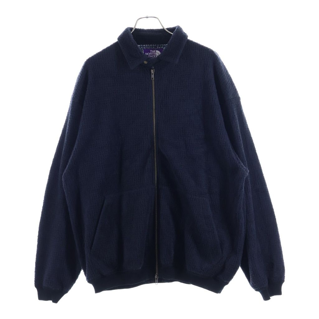 THE NORTH FACE PURPLE LABEL (ノースフェイスパープルレーベル) POLARTEC WOOL FLEECE SWEATER JACKET ポーラーテック ウールフリース スウェッタージャケット ブラック N25FA051