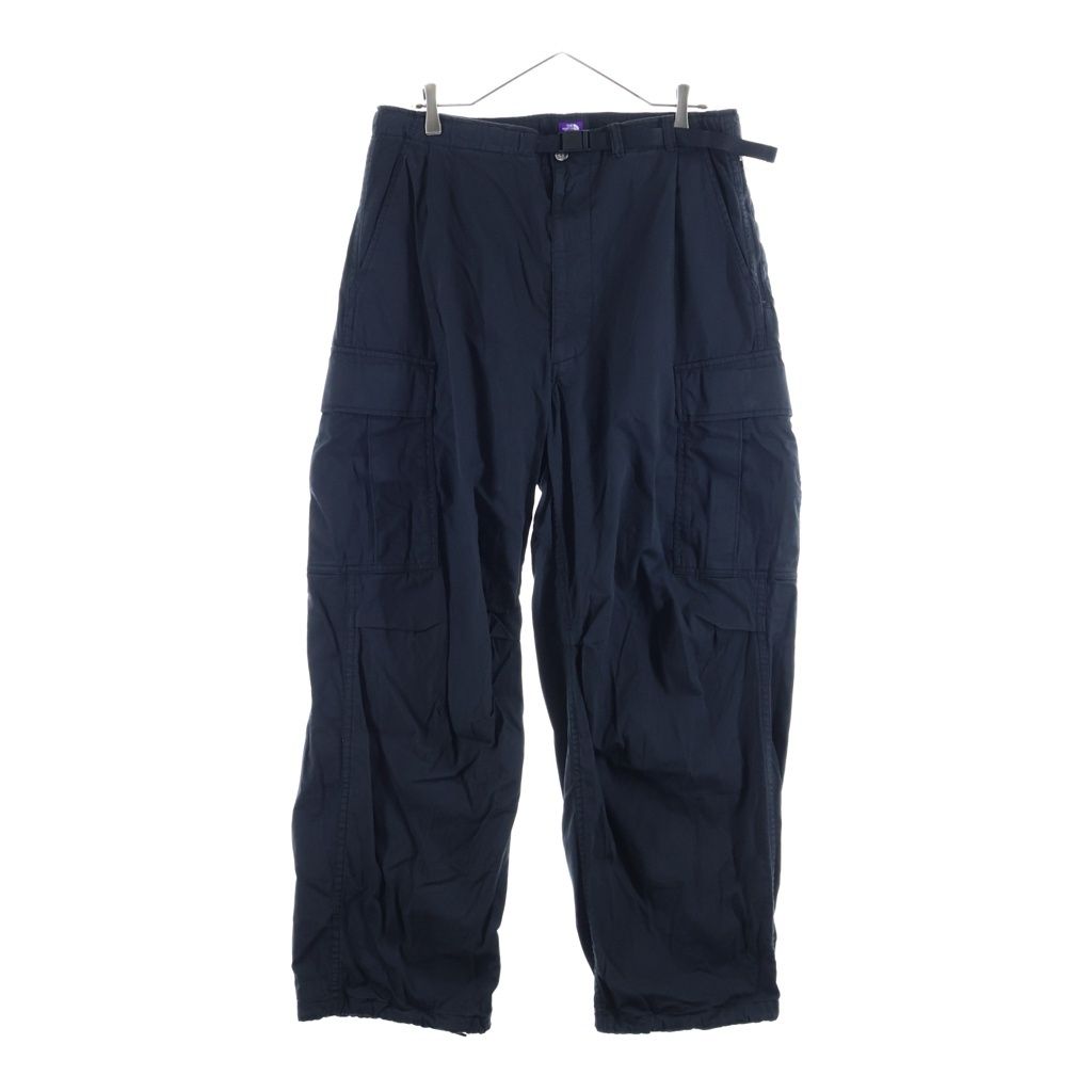 THE NORTH FACE PURPLE LABEL (ノースフェイスパープルレーベル) RIPSTOP FIELD CARGO PANT リップストップドローストリングフィールドカーゴパンツ ブラック N25FC067