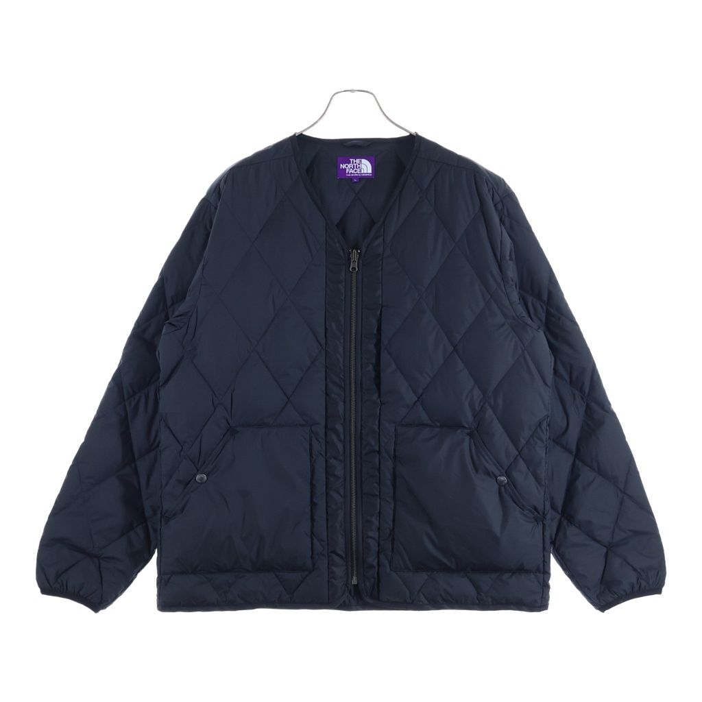 THE NORTH FACE PURPLE LABEL (ノースフェイスパープルレーベル) PLAS FIELD DOWN CARDIGAN プラス フィールドダウンカーディガン ジャケット ブラック N24FA027