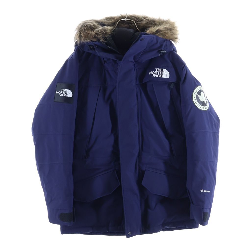 THE NORTH FACE (ザノースフェイス) ANTARCTICA PARKA GORE-TEX アンタークティカ パーカ ゴアテックス ファーフーデット ジップアップダウンジャケット ネイビー ND92032