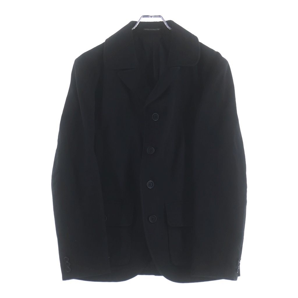 Yohji Yamamoto POUR HOMME (ヨウジヤマモト プールオム) 16AW カツラギフライトジャケット ブラック HR-J34-030