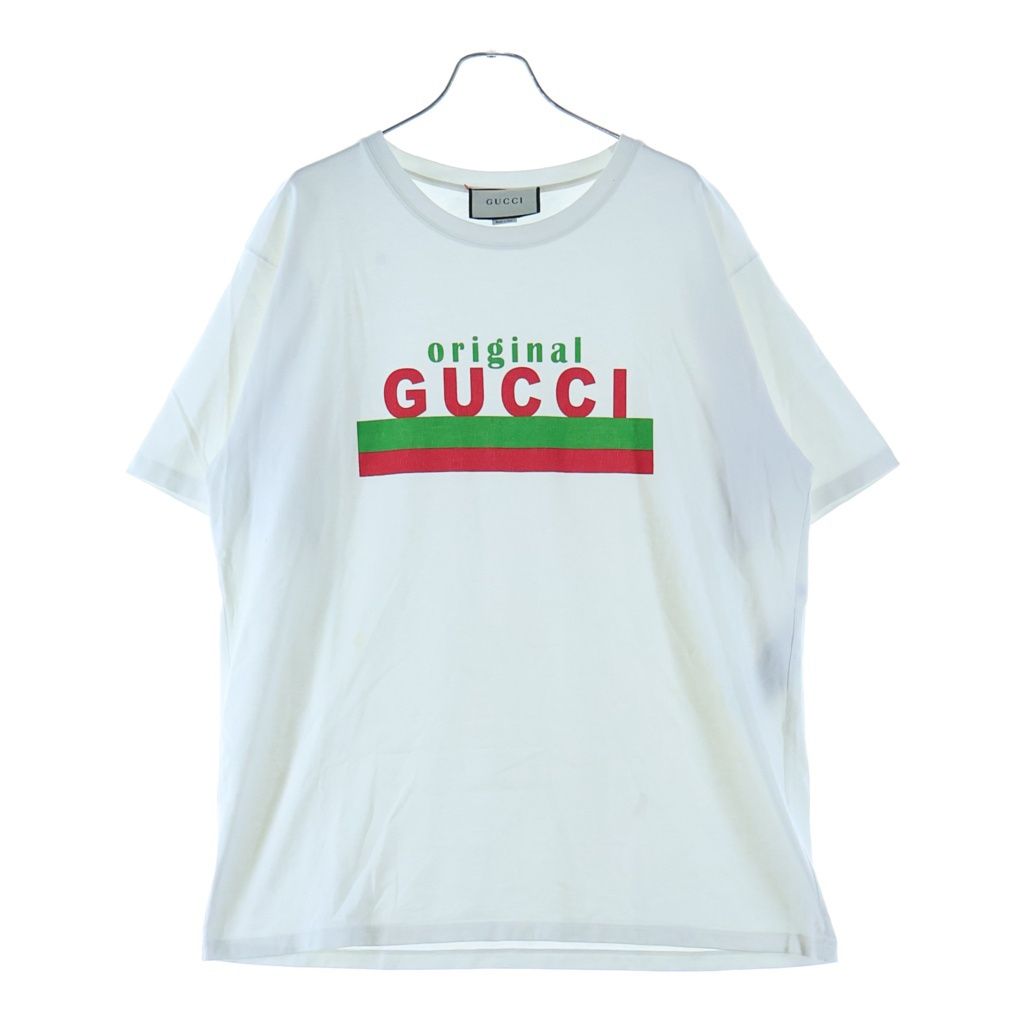GUCCI (グッチ) 20SS オーバーサイズ フロントプリント クルーネック