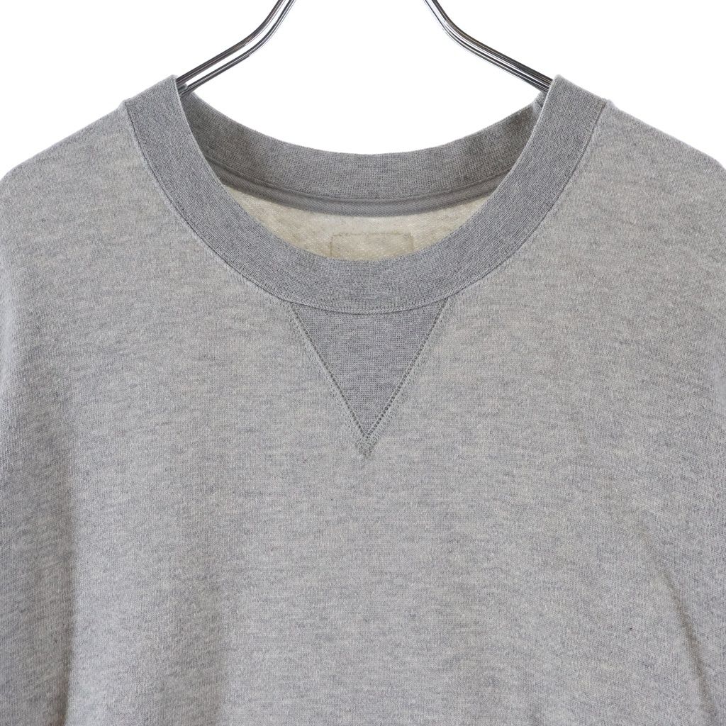 VISVIM (ヴィスヴィム) 23AW COURT SWEAT L/S C/WS カシミヤ混 クルー