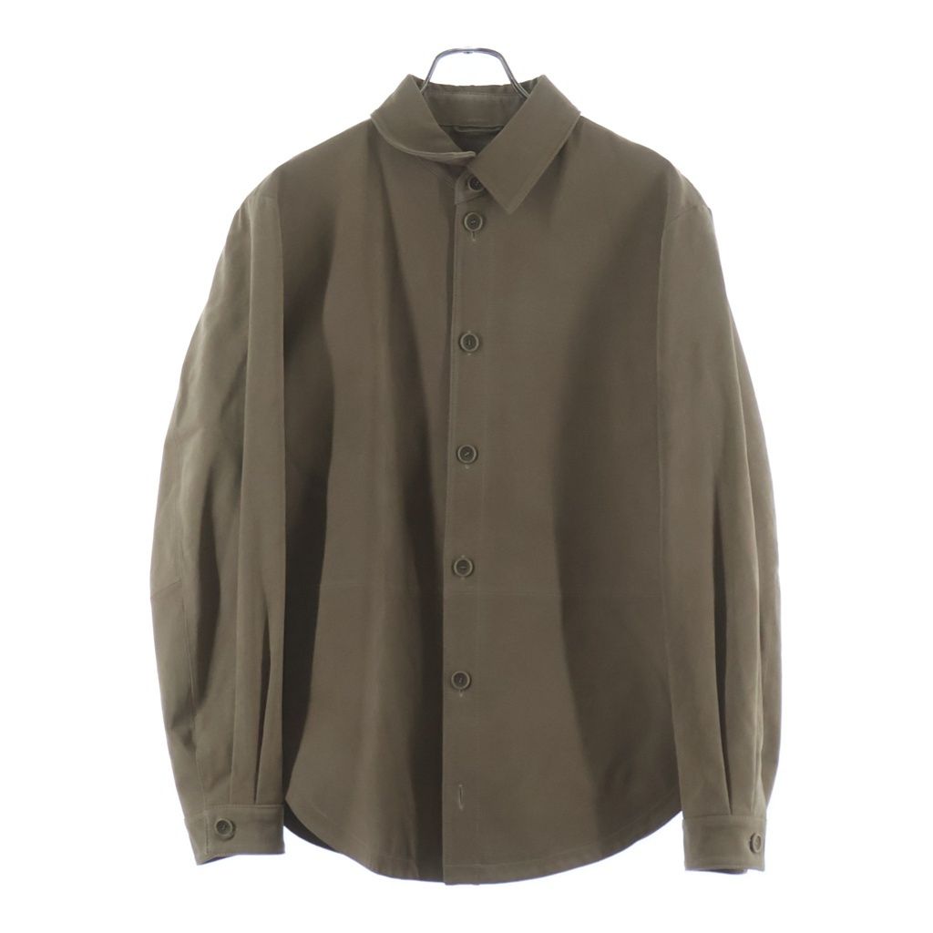 entire studios (エンタイア スタジオ) SUEDE OVERSIZED SHIRTS ES2673