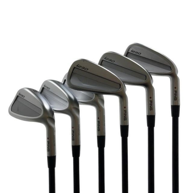 【中古】 ピン i230 6S アイアンセット IR ALTA J CB BLACK(IR) (フレックスSR) メンズ 男性用 右利き 右用 Bランク ゴルフクラブ