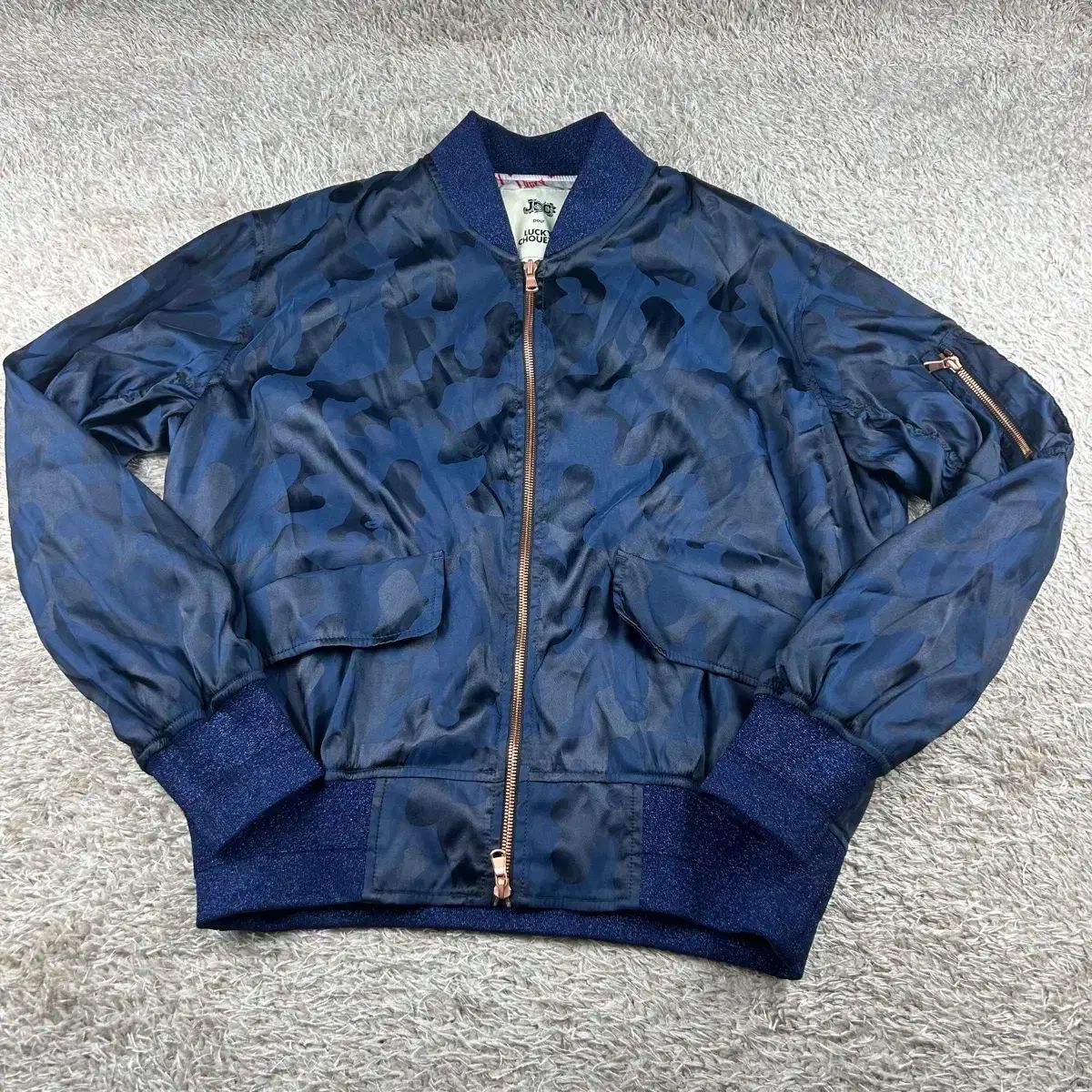LUCKY CHOUETTE ラッキーシュエトゥ ブルゾン MA-1ジャケット 36