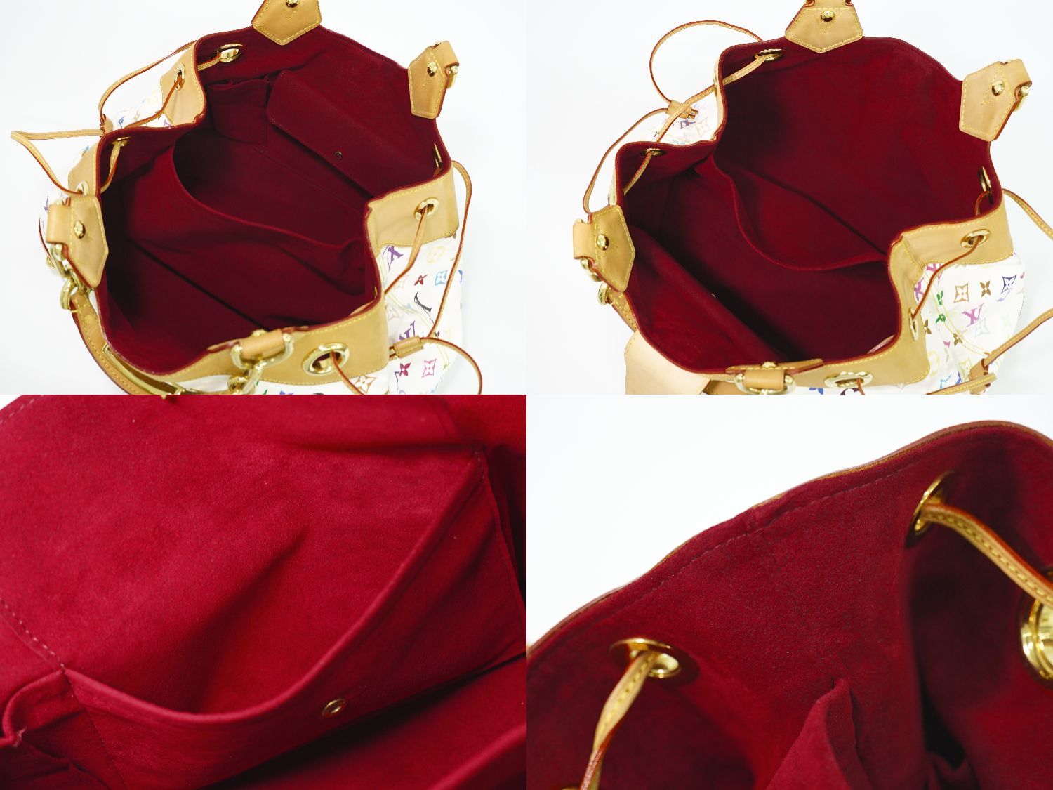本物 ルイヴィトン LOUIS VUITTON LV ウルスラ モノグラム マルチ