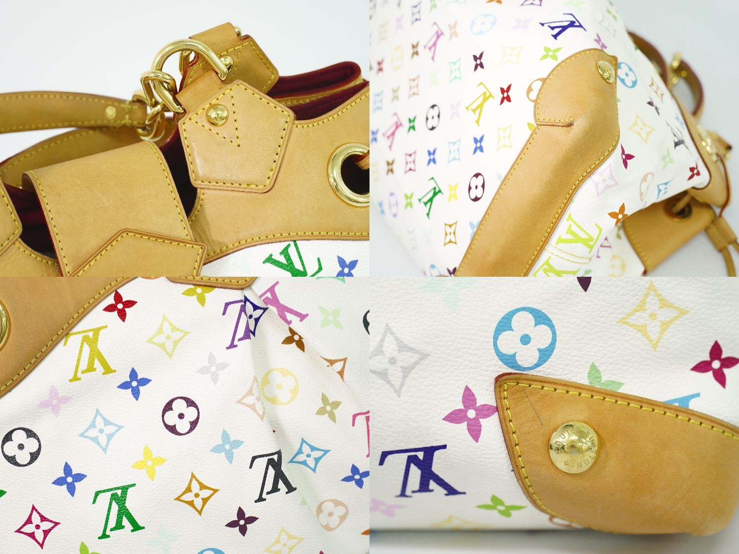 本物 ルイヴィトン LOUIS VUITTON LV ウルスラ モノグラム マルチ 