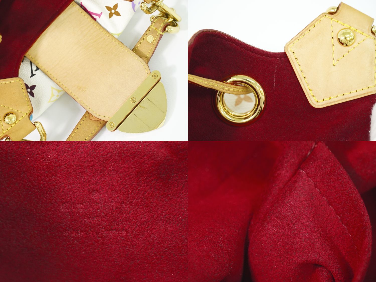 本物 ルイヴィトン LOUIS VUITTON LV ウルスラ モノグラム マルチ 