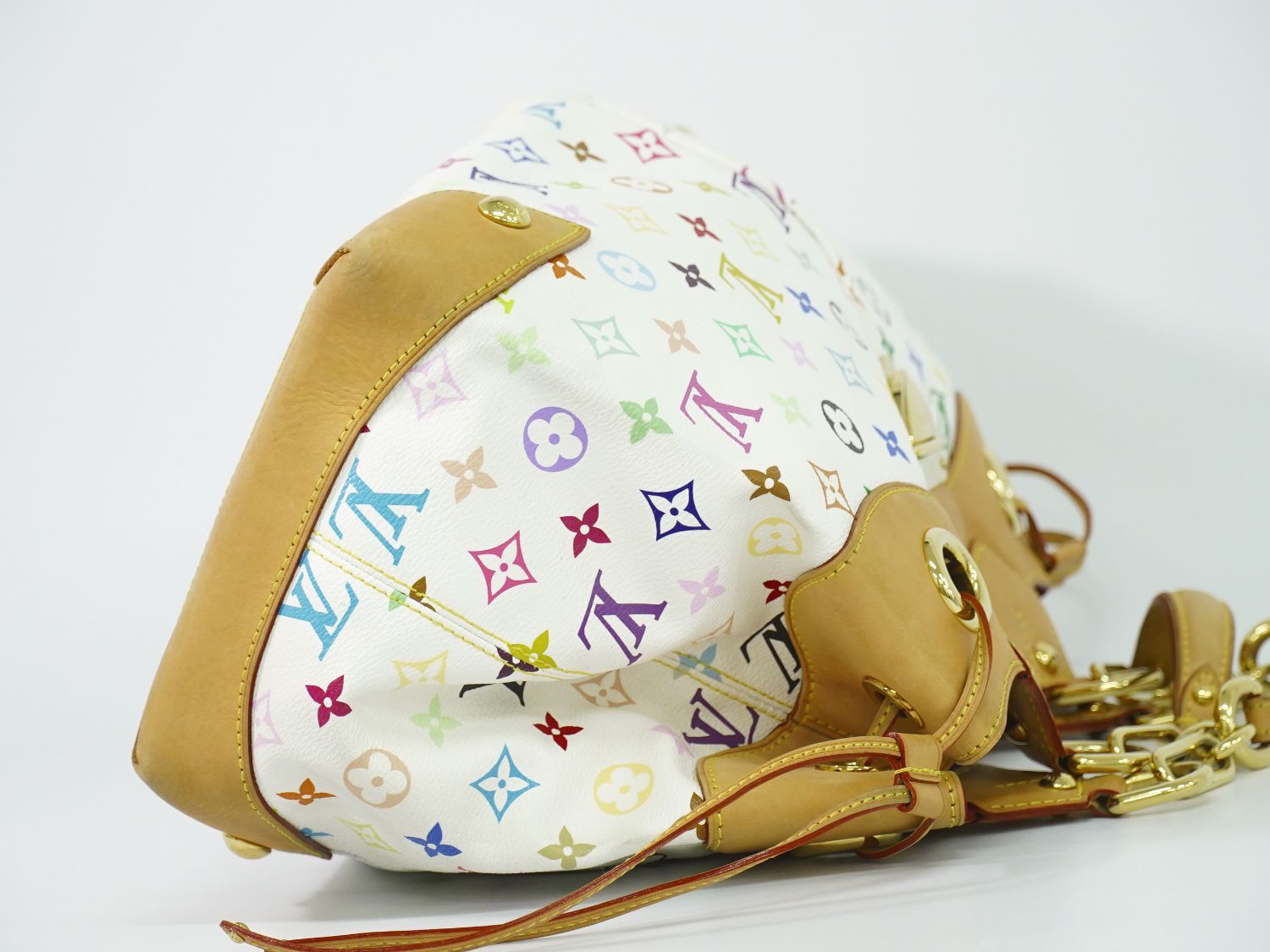 本物 ルイヴィトン LOUIS VUITTON LV ウルスラ モノグラム マルチ 