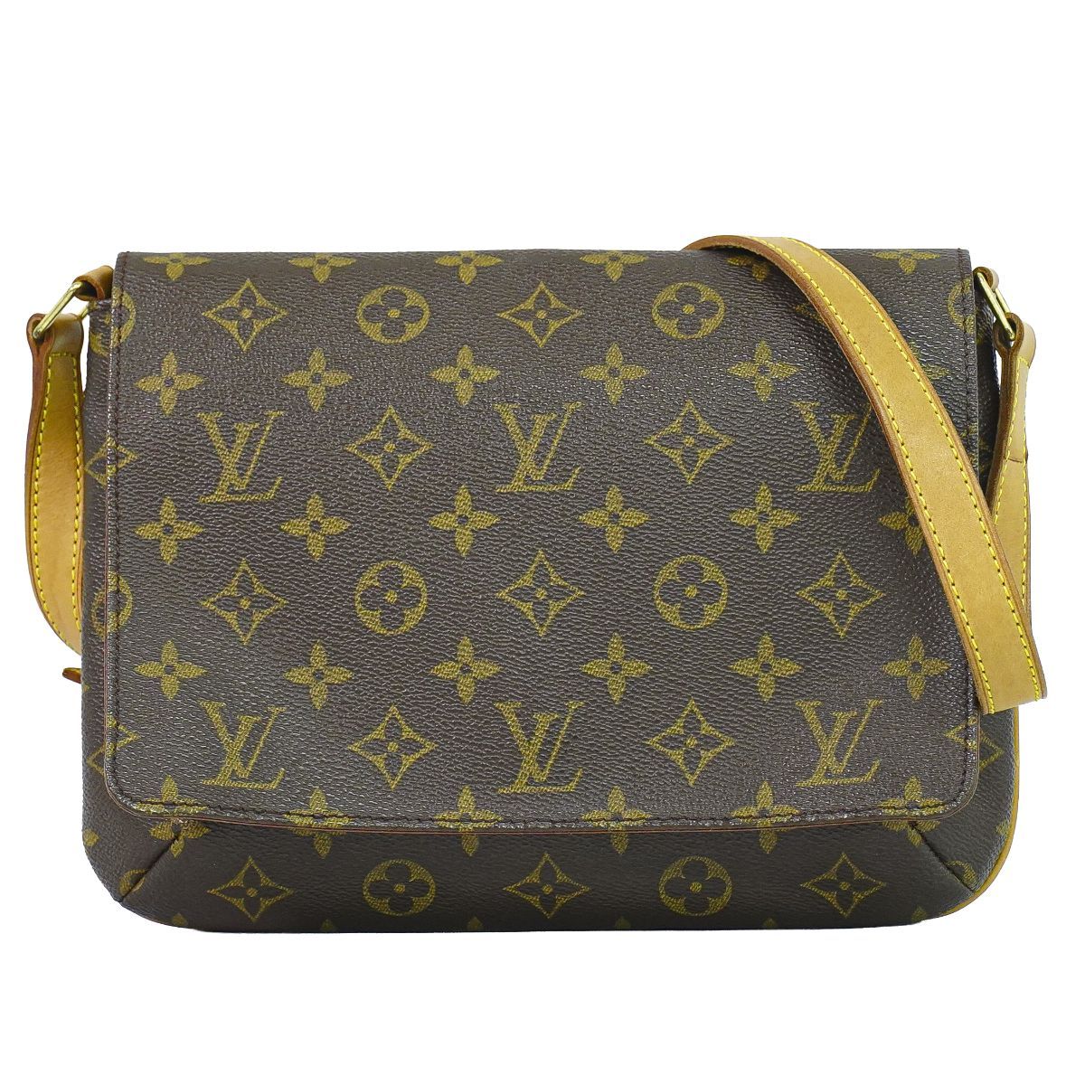 本物 ルイヴィトン LOUIS VUITTON LV ミュゼットタンゴ ショート 