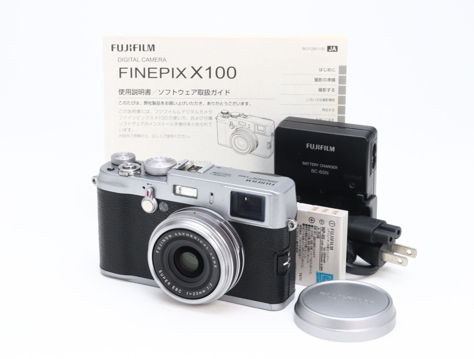 AB- (良品) FUJIFILM 富士フイルム FinePix X100 シルバー 初期不良