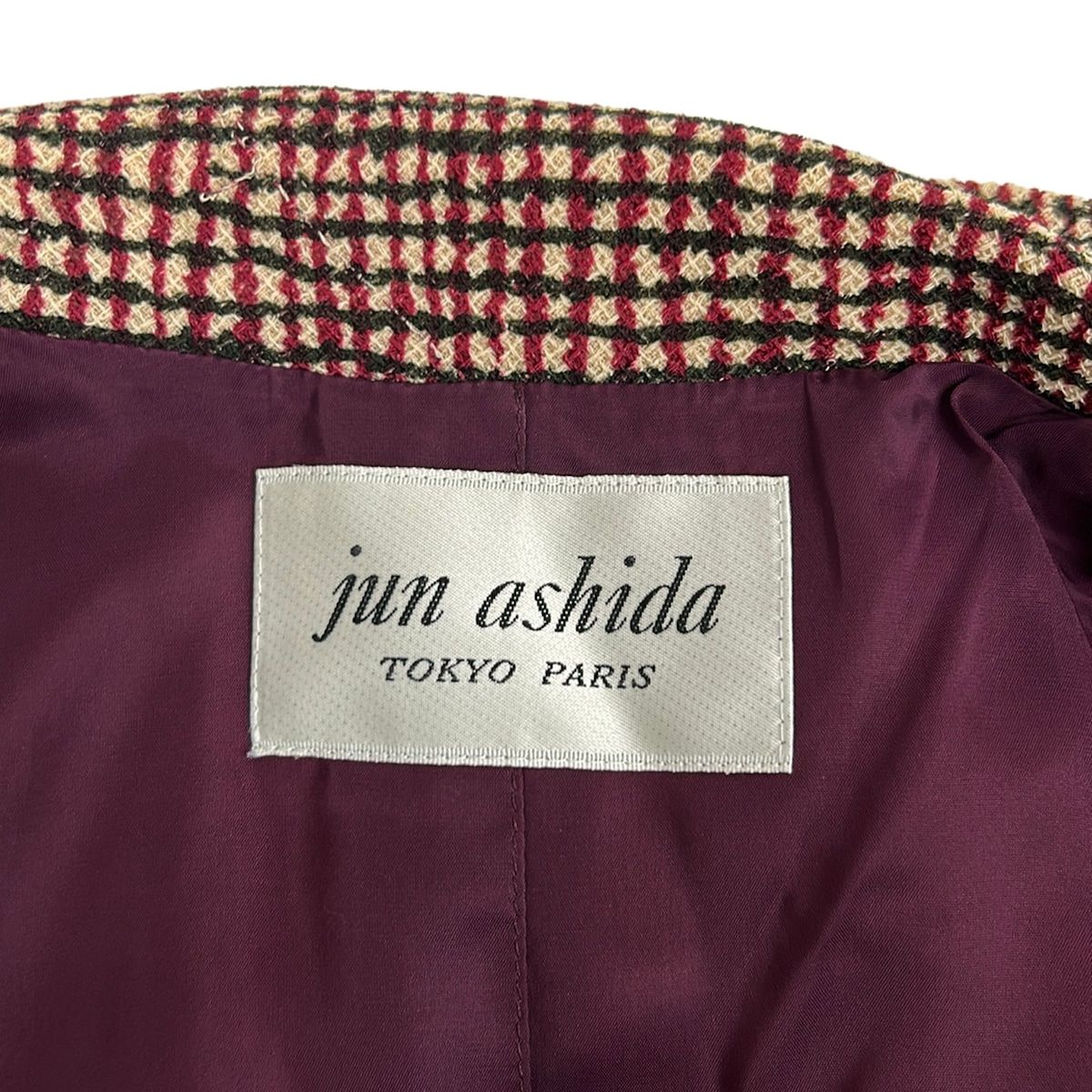 JUN ASHIDA(ジュンアシダ) スカートスーツ レディース美品 - 黒