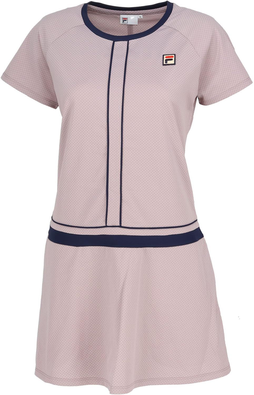 新品 FILA TENNIS(フィラ テニス) テニス スカート ワンピース 吸水速乾 UVカット加工 FDZEL0010 レディース スモーキーアプリコット M