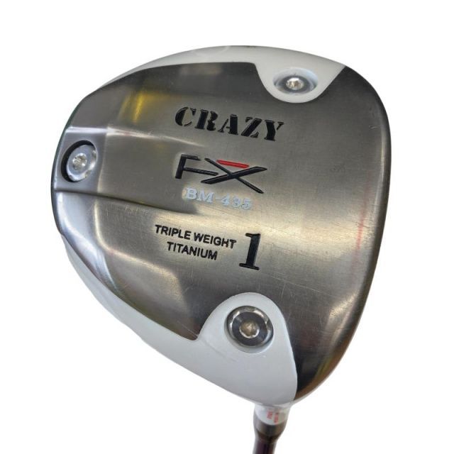 ゴルフ 【】 CRAZY FX BM-435(ホワイト) 1W ドライバー DR 純正特注 