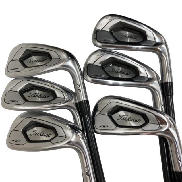 【中古】 タイトリスト Titleist AP3 718 6S アイアンセット IR Titleist MCI 60(718) (フレックスS) メンズ 男性用 右利き 右用 Dランク ゴルフクラブ