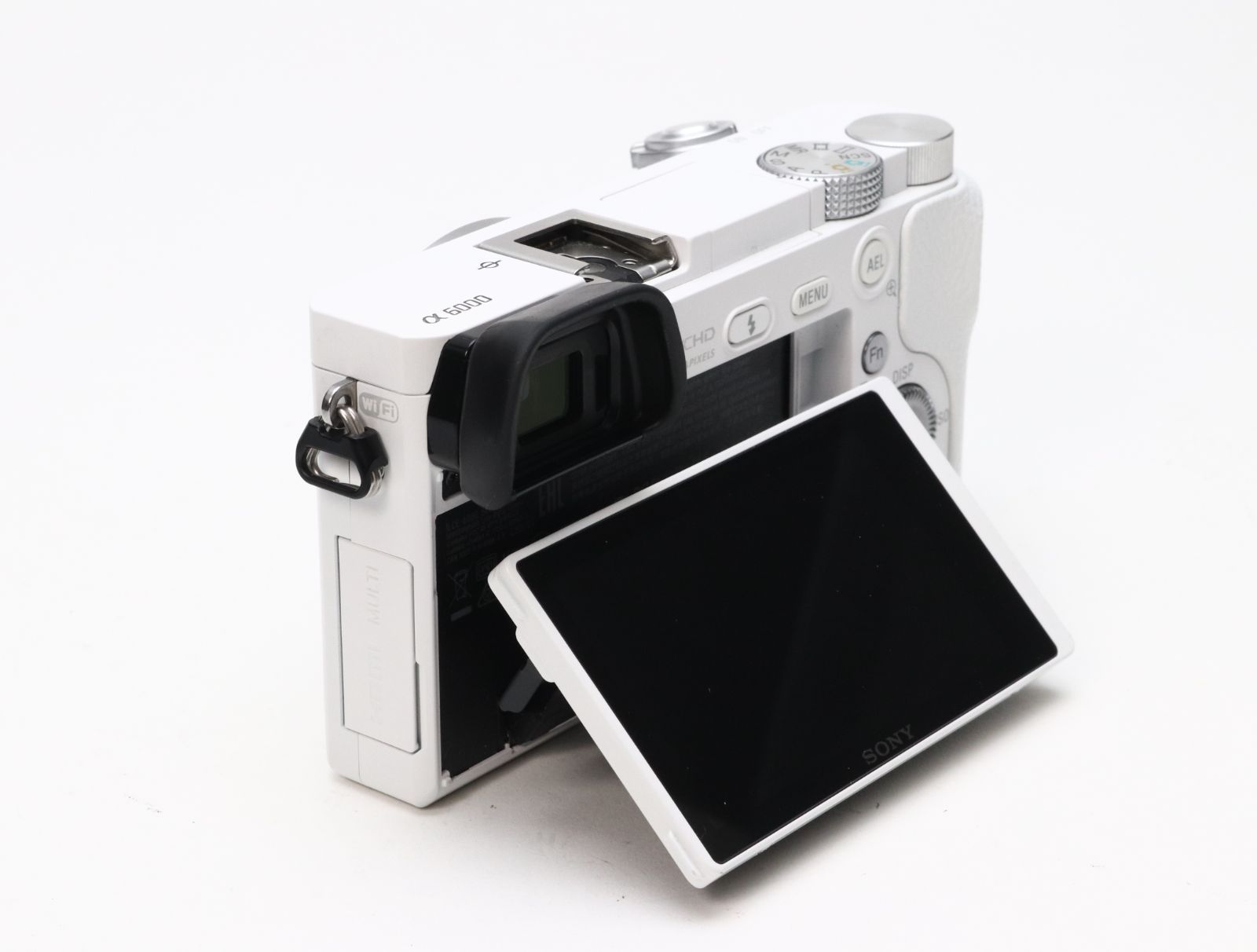 AB+ (良品) SONY ソニー α6000 ホワイト レンズキット E PZ 16-50mm F3
