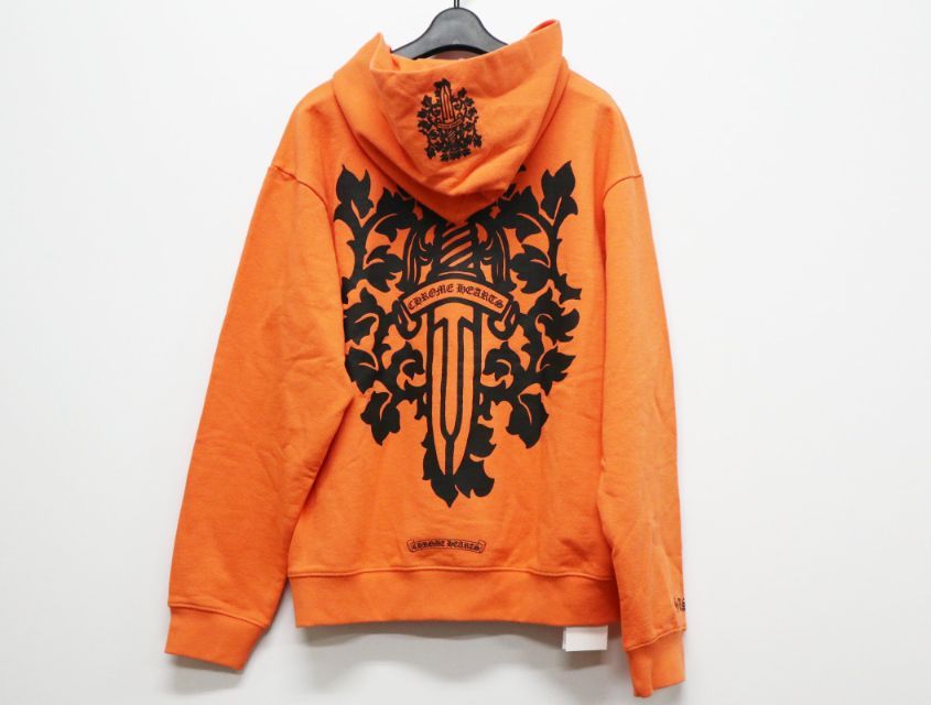 クロムハーツ CHROME HEARTS パーカー サイズL VINE DGR HD PLVR
