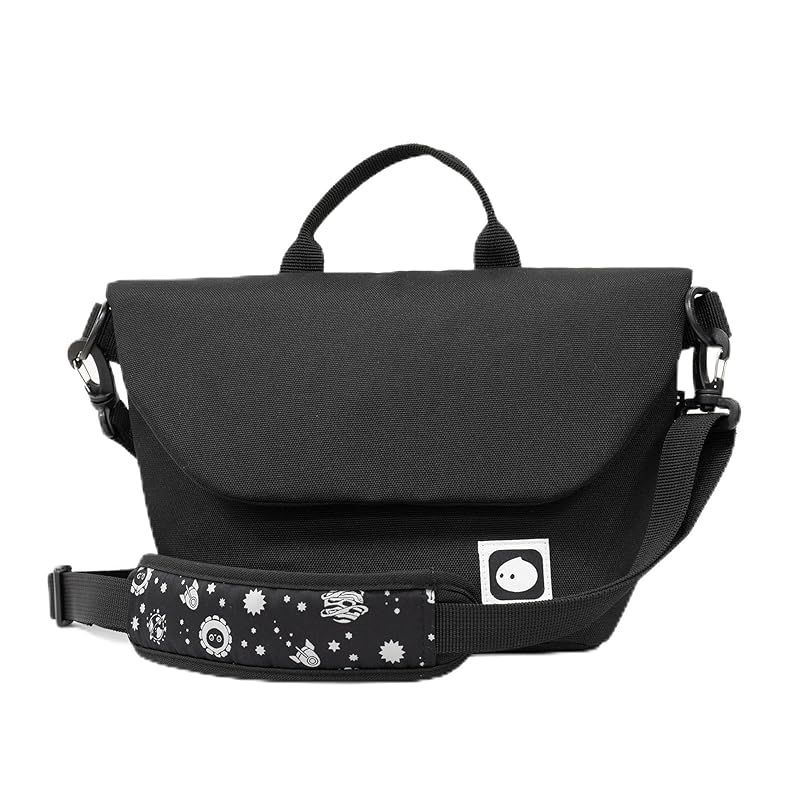 【新品】 [Romi] おでかけショルダーバッグ (ブラック)