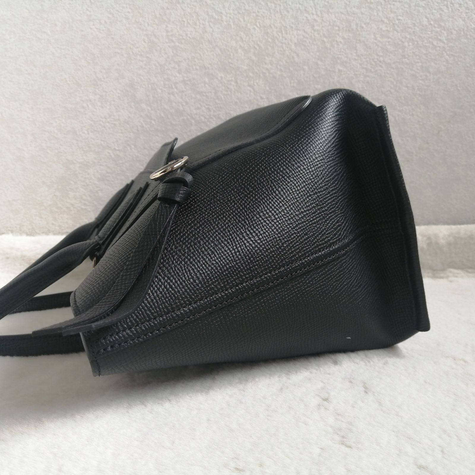 美品☆廃盤品 ロンシャン トートバッグ メールボックス ハンドバッグ M 