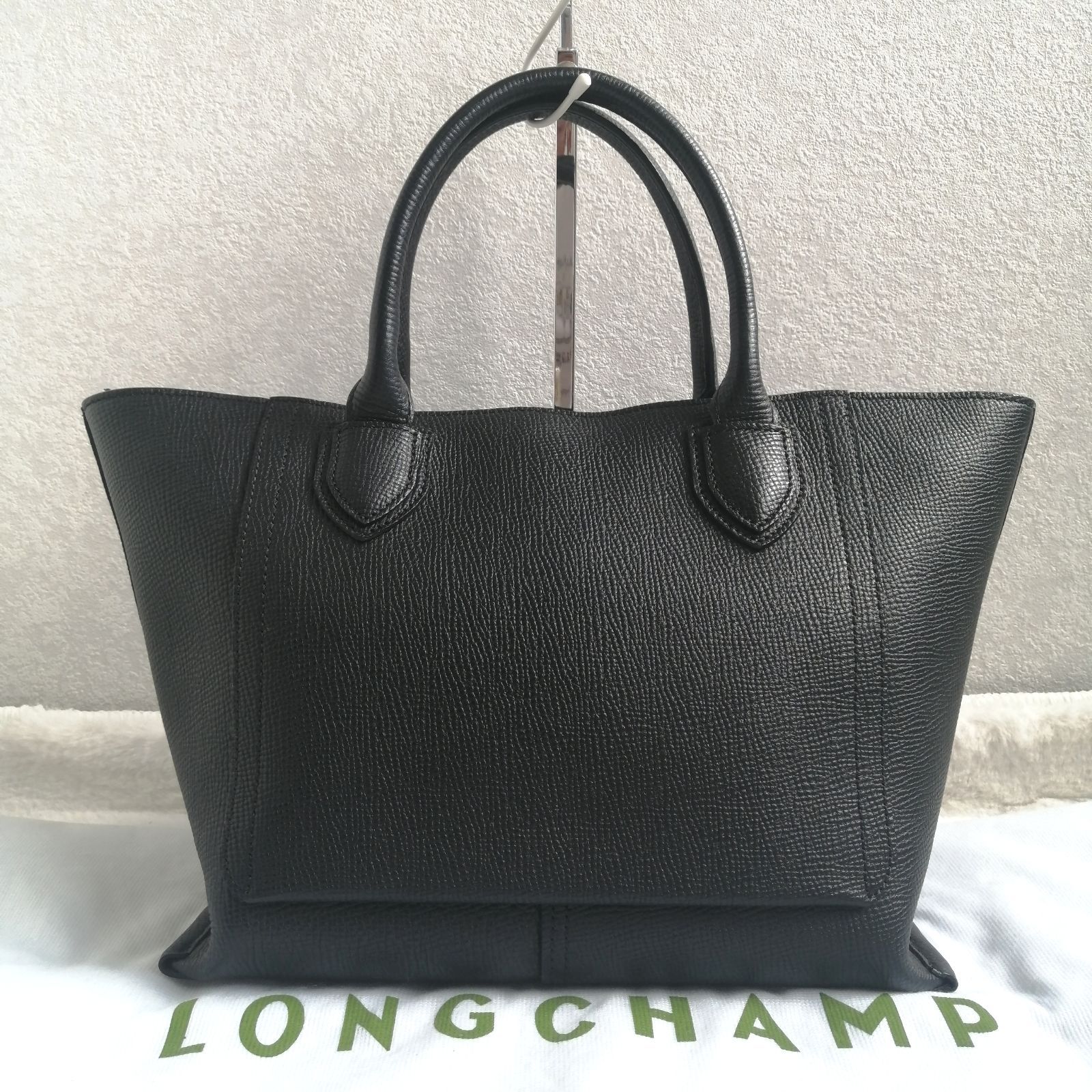 美品☆廃盤品 ロンシャン トートバッグ メールボックス ハンドバッグ M 