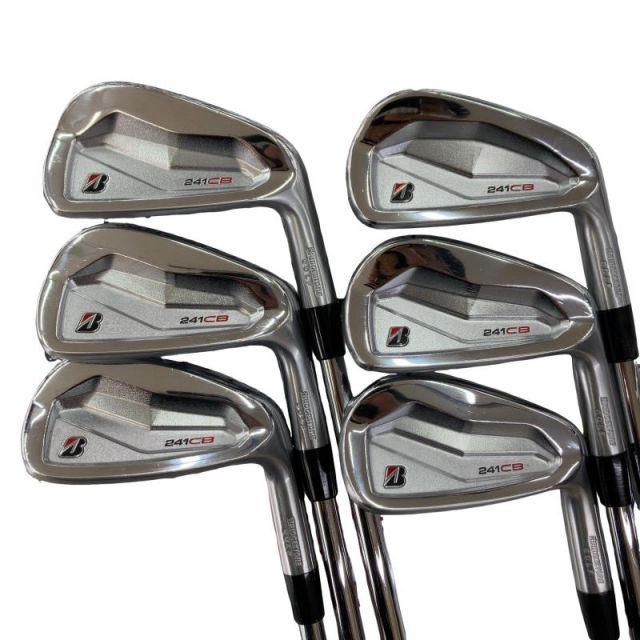 【中古】 ブリヂストン BRIDGESTONE 241CB 6S アイアンセット IR NS PRO MODUS3 TOUR105 (フレックスS) メンズ 男性用 右利き 右用 Cランク ゴルフクラブ