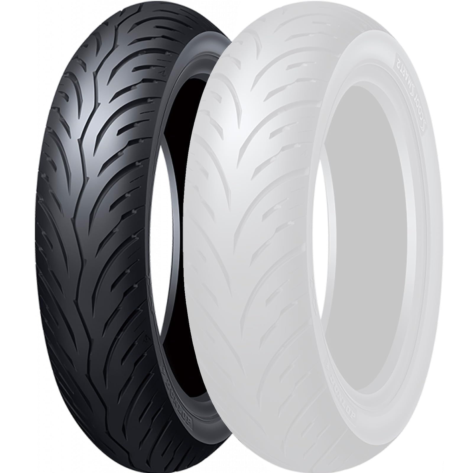 新品 DUNLOP(ダンロップ)バイクタイヤ SCOOT SMART2 フロント 110/80-14M/C 53S チューブレスタイプ(TL) 339115