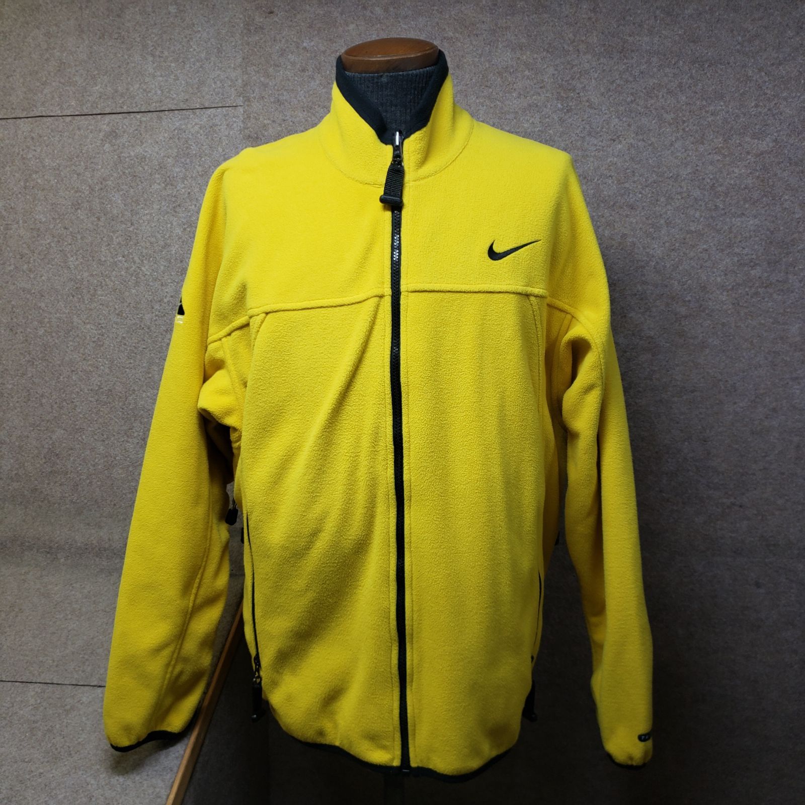NIKE ナイキ ACG フリースジャケット フルジップ イエロー系 L　u7447h
