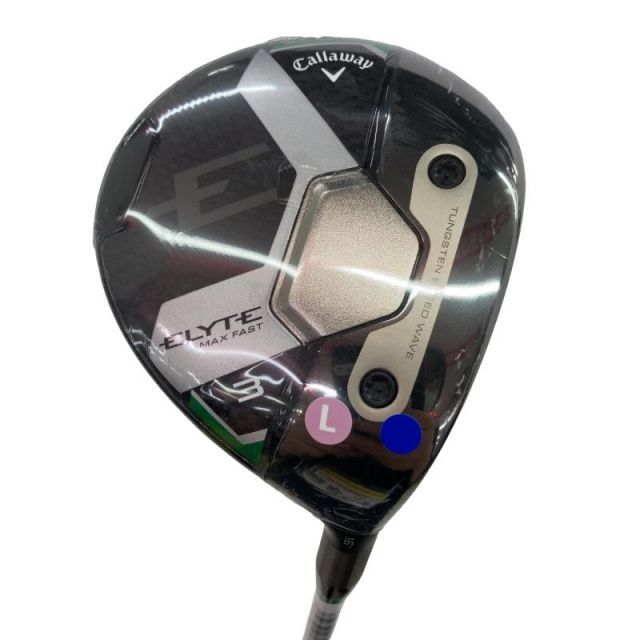 【中古】 キャロウェイ ELYTE MAX FAST 3W レディース フェアウェイウッド FW LIN-Q GREEN 40 for CW(ELYTE FW) (フレックスL) レディース 女性用 右利き 右用 Aランク ゴルフクラブ