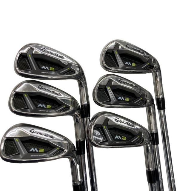 【中古】 テーラーメイド M2(2017) 6S アイアンセット IR リシャフト (フレックスその他) メンズ 男性用 右利き 右用 Cランク ゴルフクラブ 25,471円