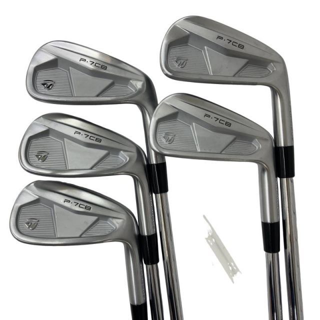 【中古】 テーラーメイド Taylor Made P・7CB(2024) 5S アイアンセット IR NS PRO MODUS3 TOUR105 (フレックスS) メンズ 男性用 右利き 右用 Cランク ゴルフクラブ