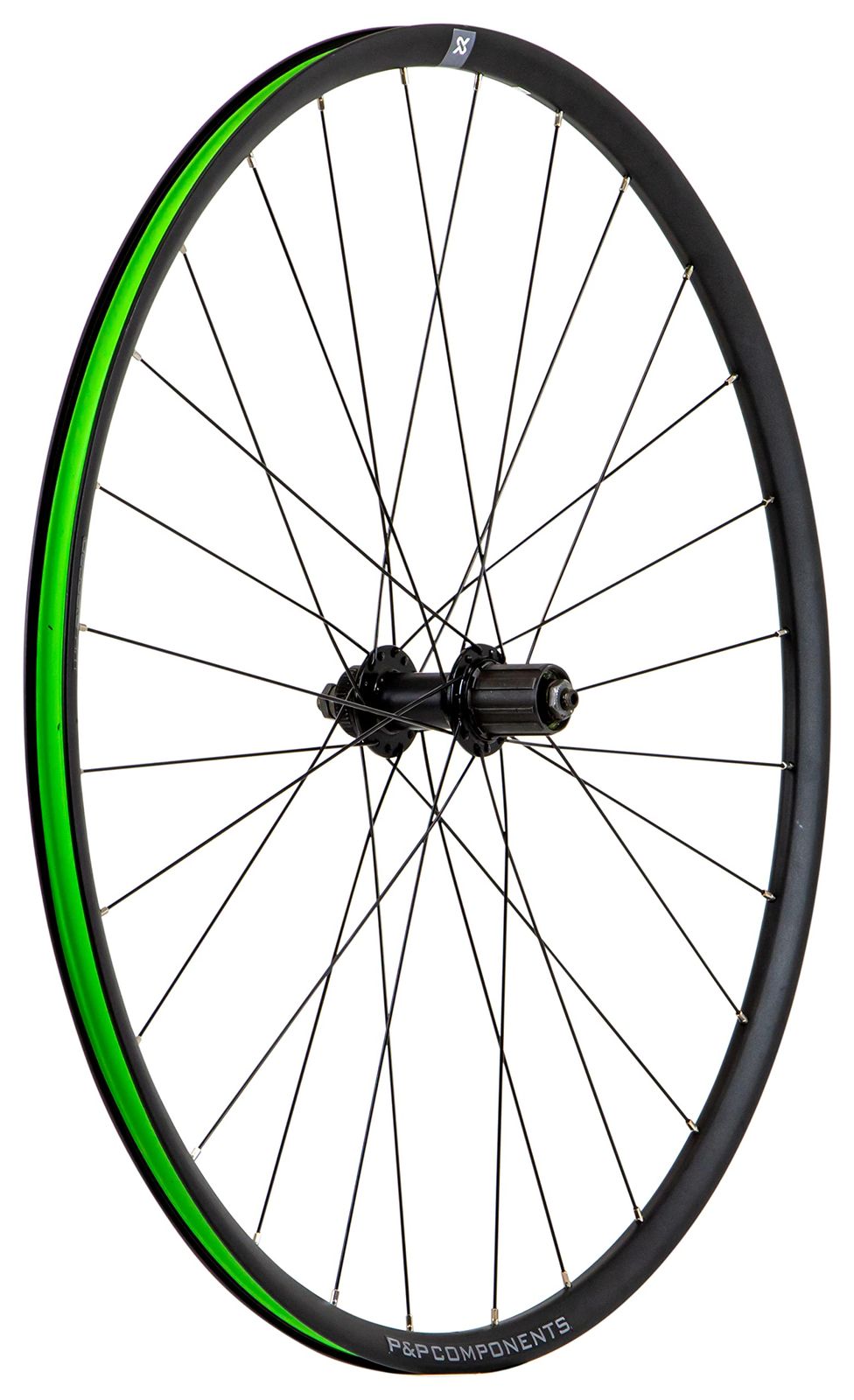 新品 ピーアンドピーコンポーネンツ(P&P COMPONENTS) クロスバイクディスクブレーキ用700Cリアホイール WH-A1800RD-R ブラック