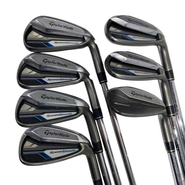 【中古】 テーラーメイド Speed Blade 8S アイアンセット IR KBS C-TAPER 90 (フレックスR) メンズ 男性用 右利き 右用 Dランク ゴルフクラブ