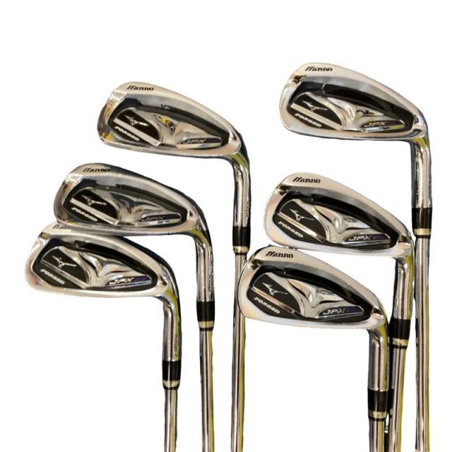【中古】 ミズノ JPX EIII FORGED 6S アイアンセット IR 純正特注シャフト (フレックスR) メンズ 男性用 右利き 右用 Cランク ゴルフクラブ