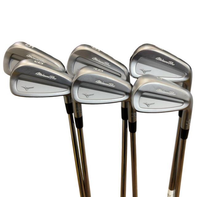 【中古】 ミズノ Mizuno Pro S-3 6S アイアンセット IR 純正特注シャフト (フレックスX) メンズ 男性用 右利き 右用 Cランク ゴルフクラブ