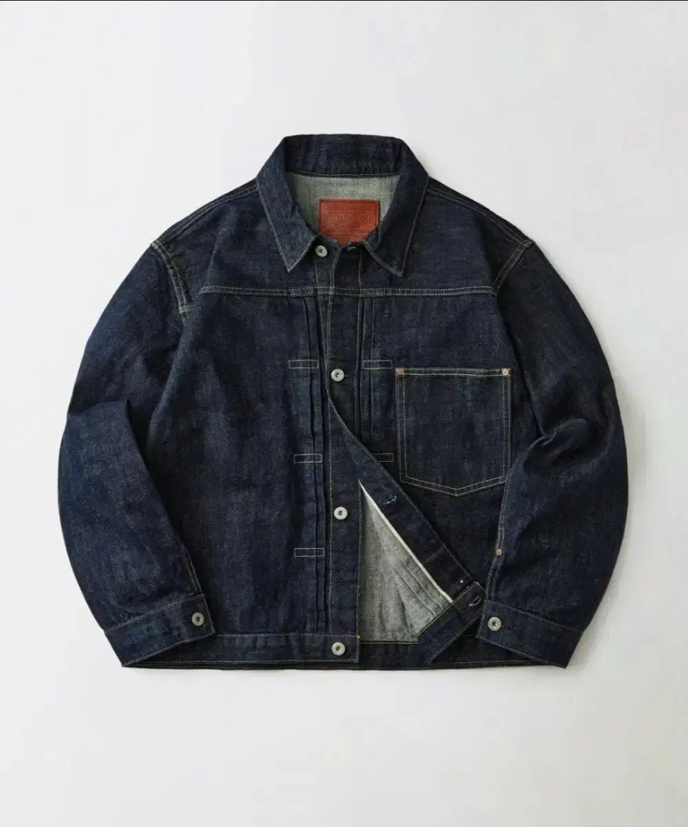 OUTSTANDING SELVEDGE DENIM 1ST JACKET_INDIGO