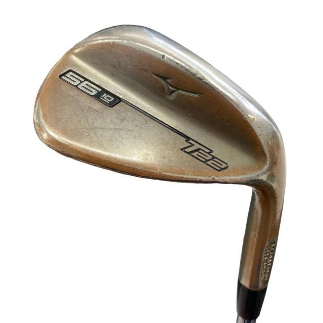 【中古】 ミズノ Mizuno T22(カッパー) 56°/10° D ウェッジ WG 純正特注シャフト (フレックスS) メンズ 男性用 右利き 右用 Cランク ゴルフクラブ