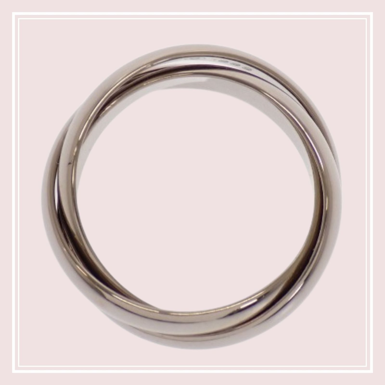 最終値引き【CARTIER】カルティエ CARTIER トリニティ リング #52 12号 