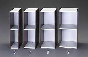 新品 エスコ(ESCO) 収納ラック 250x290x600mm/2段 EA954FB-8